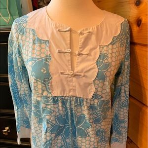 Lilly Pulitzer tunic blouse